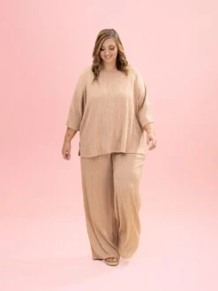 Ribbed Textured Long Pant By DD Design | S-3XL Pair W/ Sku86861 -Women Clothing Shop fe879d45c290d1c686b6b9293fbb8196