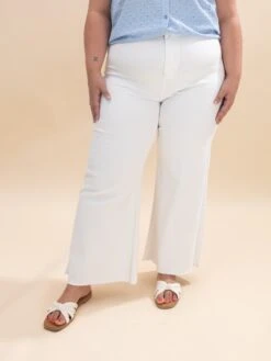 Stretch Wide Leg Denim Jeans | S-XL -Women Clothing Shop fea9bfe44ff81f304dfd467271e9aa04