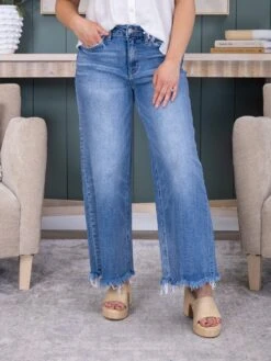 Flying Monkey High Rise Crop Wide Leg Jean | 0-15 11 Flying Monkey High Rise Crop Wide Leg Jean | 0-15 -Women Clothing Shop fed9d82accd01f64cb9a368f385e6367