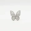 Big Butterfly Crystal Ring Treasure Jewels