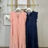 Ruffle Detail Maxi Dress | S - L