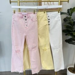 High Rise Ankle Straight Jeans| 0-3XL *Final Sale*