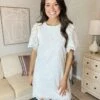 Embroidered Eyelet Dress | S-XL *Final Sale*