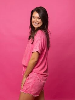 Zenana Washed Linen Frayed Hem Drawstring Shorts | S - XL Set W/ Sku50369 -Women Clothing Shop nIXO6MUVqhh5PAyp8TQmWLfMVexL6hTVY9sxa2C2