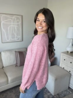 Melange Knitted Round Neck Sweater | S - L -Women Clothing Shop nnsVjNjkvEWrK2ZXpzOKu9FDm6y2BSl6JhrtoVl8