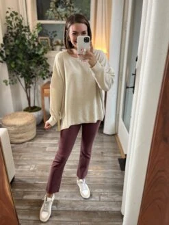 Oversized Sweater Top | S/M - 2XL/3XL