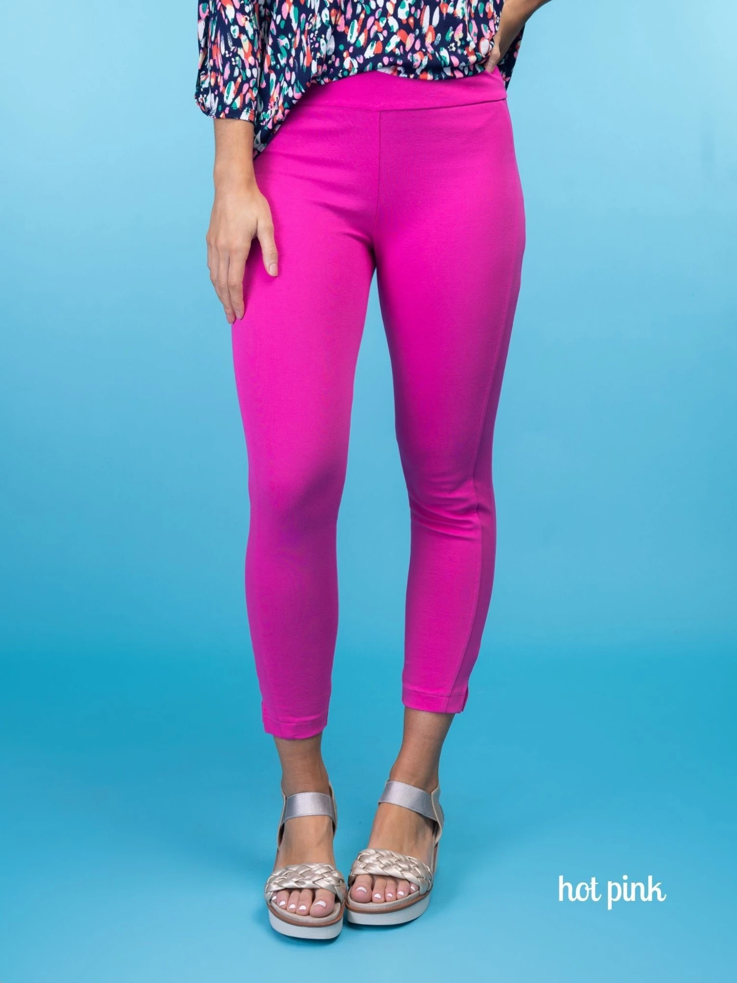 Essential COMFORT STRETCH 26" Pull-On Slim Pant | S - 3X 4 Essential COMFORT STRETCH 26" Pull-On Slim Pant | S - 3X - Image 4