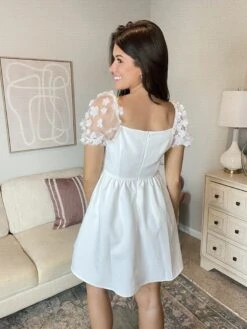 Fluffy Floral Puffed Sleeves Dress | S - 3X -Women Clothing Shop tH3AIB6b4V2Te9edQdB4L3SKSq5PsZS2TUdt24NR