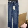 Vervet High Rise Kick Flare Jeans W/ Raw Hem | 0 - 22