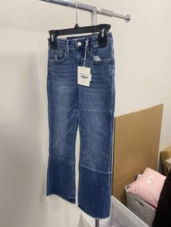 Vervet High Rise Kick Flare Jeans W/ Raw Hem | 0 - 22