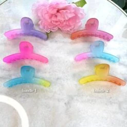Pastel Claw Clips Bundle