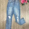 High Rise Straight Jeans | 0 -13 *Final Sale*