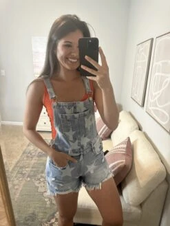 High Rise Star Printed Shortall | S - XL *Final Sale* -Women Clothing Shop y5wAhzbCoCZiz7OCsSYoooiUGc6SVMpelEfsomte