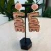 Beaded Love Earrings