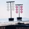 Best Mom Ever Triple Heart Earring *Final Sale*