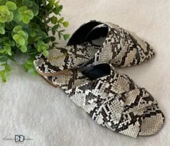Snake Print Strappy Slide *Final Sale*